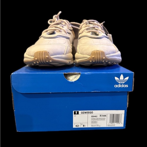Tan Adidas Ozweego Running Sneakers - Picture 3 of 4